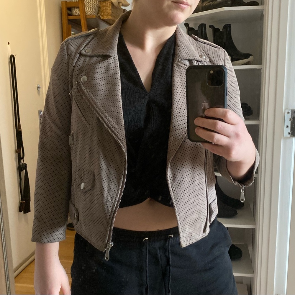 Rebecca Minkoff Leather Moto Jacket